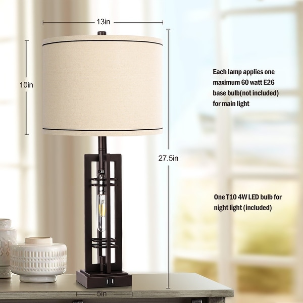 Tall rustic table lamps sale